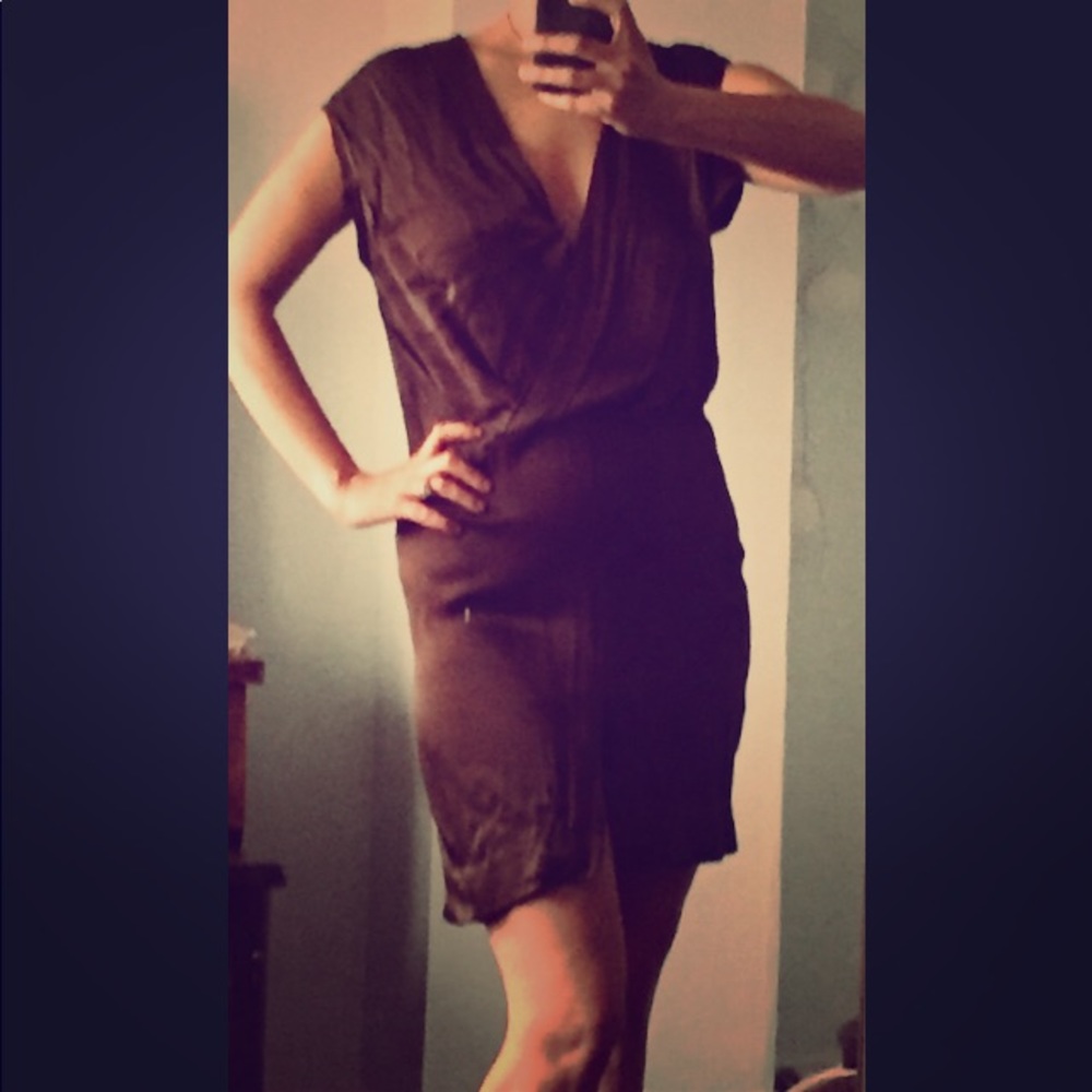 Final markdown; L’Agence Olive Green Dress